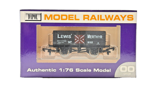 DAPOL 00 GAUGE - LEWIS MERTHYR COLLIERY TVR WELSH WAGON 955 (LIMITED EDITION)