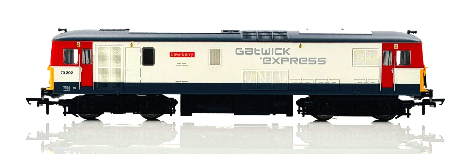 HORNBY 00 GAUGE - R3045 - CLASS 73 LOCOMOTIVE 73202 'GATWICK EXPRESS' - BOXED