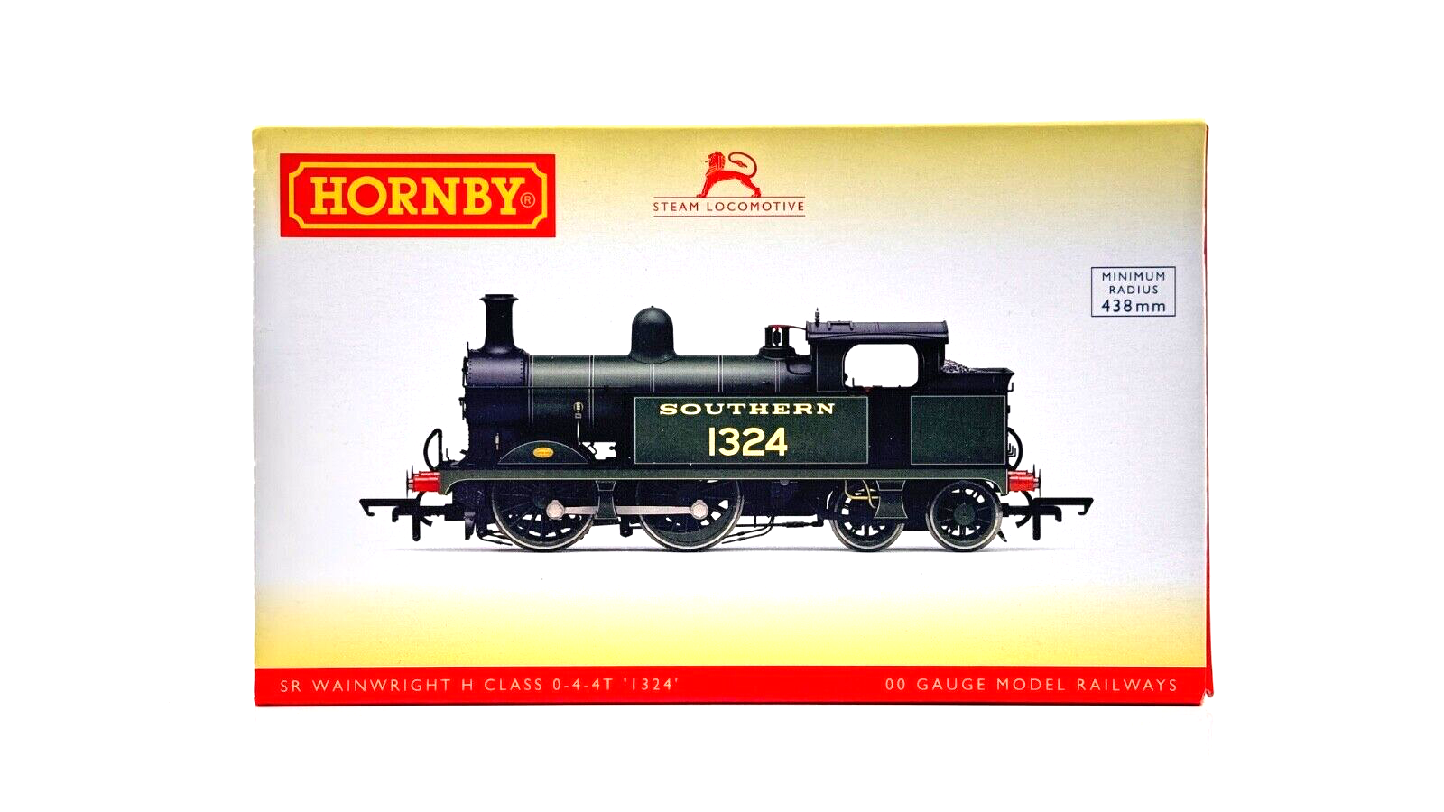 HORNBY 00 GAUGE - R3540 - SR GREEN WAINWRIGHT H CLASS LOCOMOTIVE NO.1324 BOXED