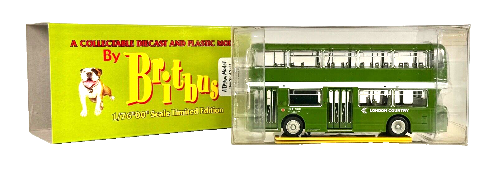 BRITBUS 1/76 SCALE - AN3-02 - NBC STANDARD PRV ATLANTEAN LONDON COUNTRY - BOXED