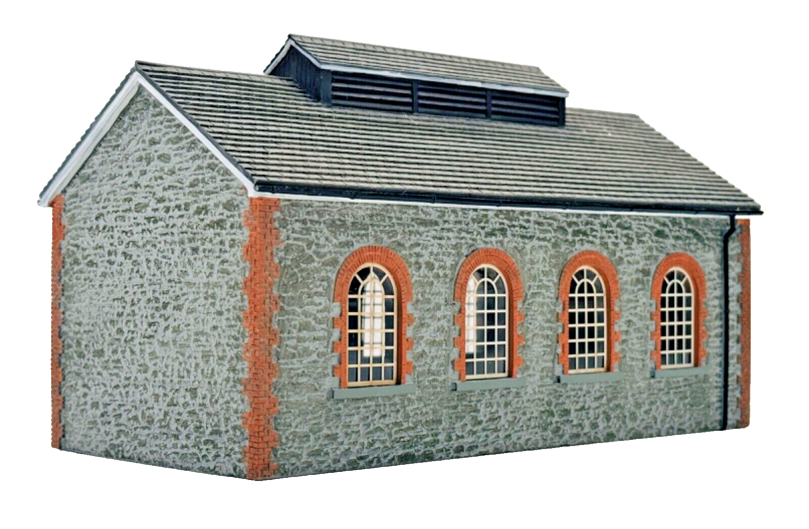 BACHMANN 00 GAUGE SCENECRAFT - 44-062Y - HELSTON ENGINE SHED - BOXED