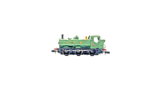 DAPOL N GAUGE - 2S-007-003 - GWR GREEN 0-6-0 PANNIER TANK LOCOMOTIVE 8762 BOXED