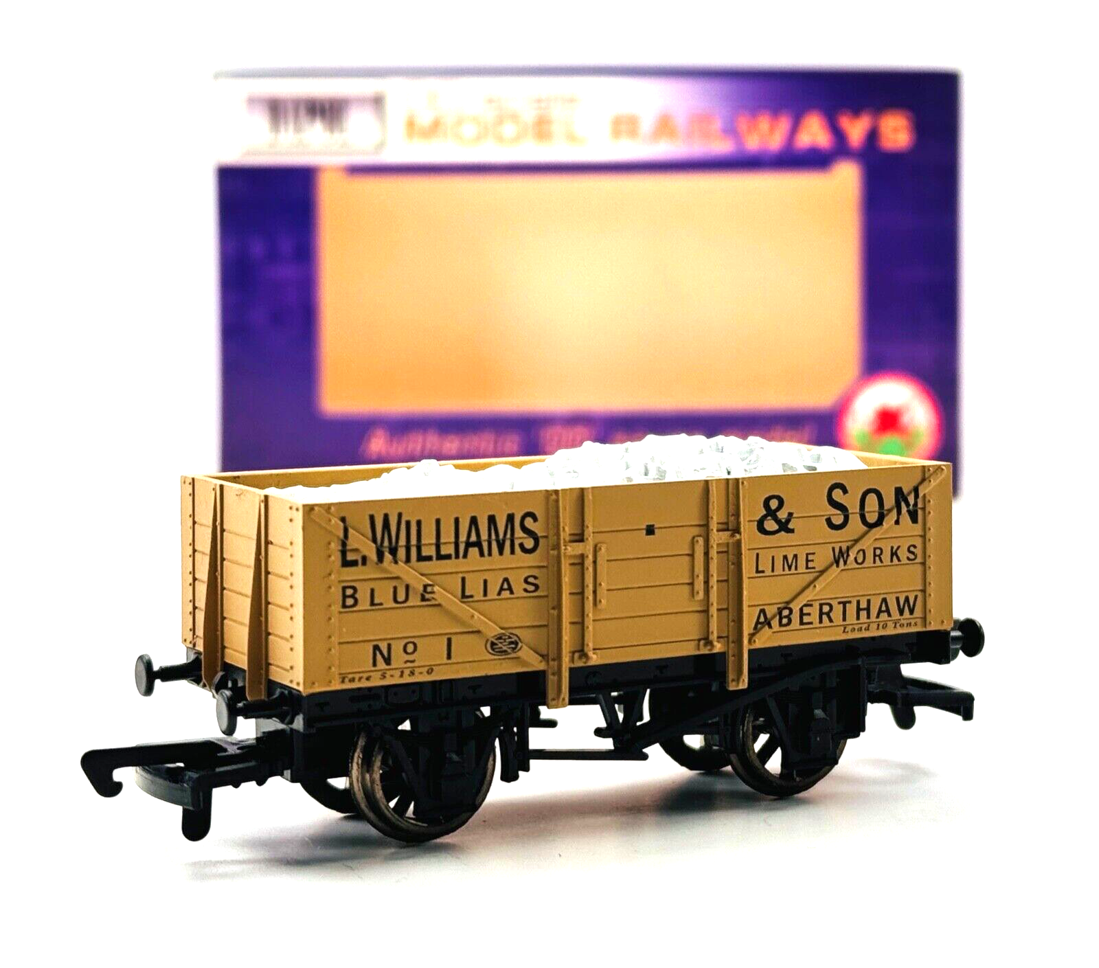 DAPOL 00 GAUGE - L WILLIAMS & SON BLUE LIAS LIME WORKS ABERTHAW (LIMITED ED)