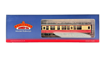 BACHMANN OO GAUGE - 39-127E - BR MK1 CK COACH CORRIDOR COMPOSITE CRIMSON CREAM W