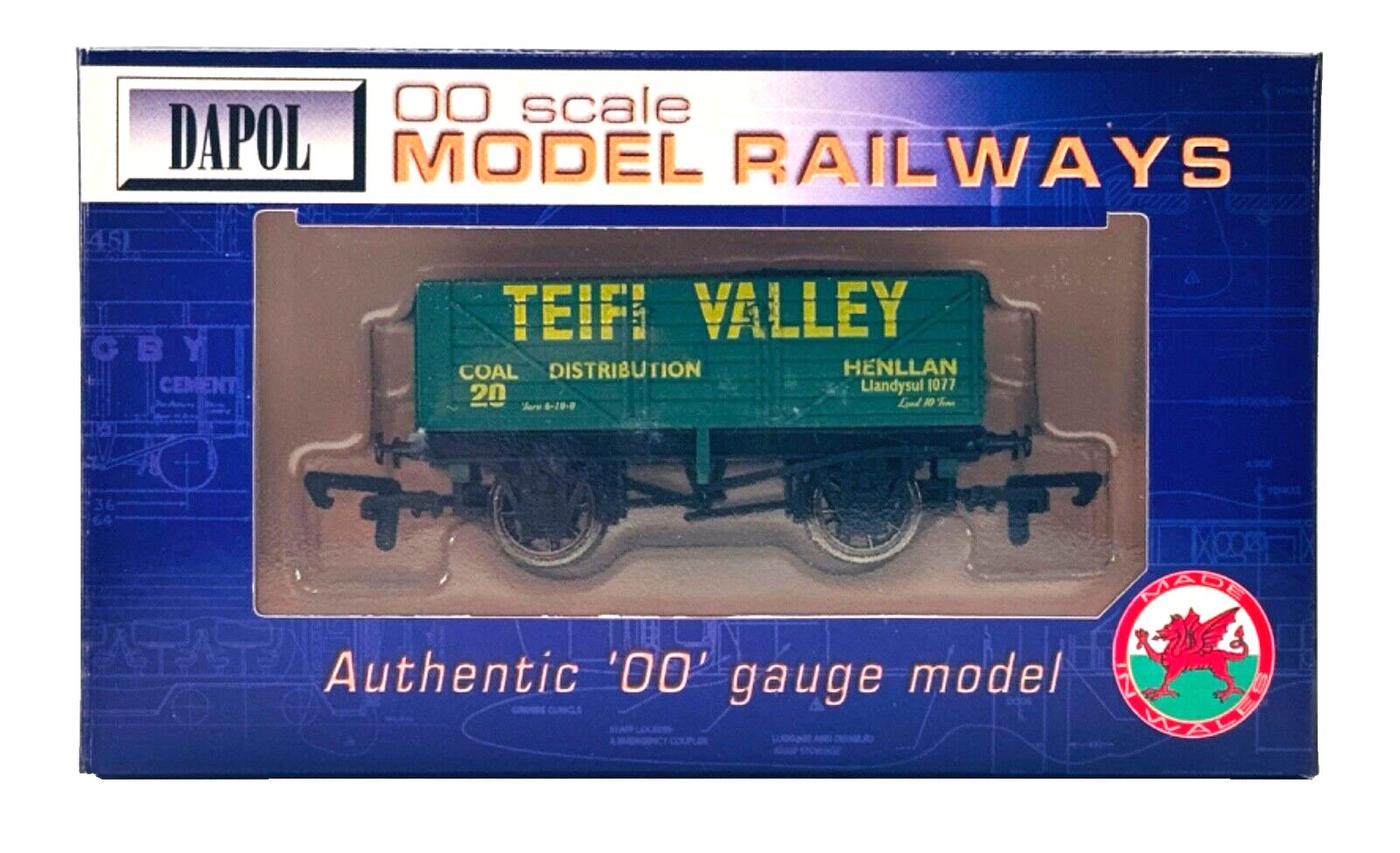 DAPOL 00 GAUGE - TEIFI VALLEY COAL DISTRIBUTION HENLLAN NO.20 (LIMITED EDITION)