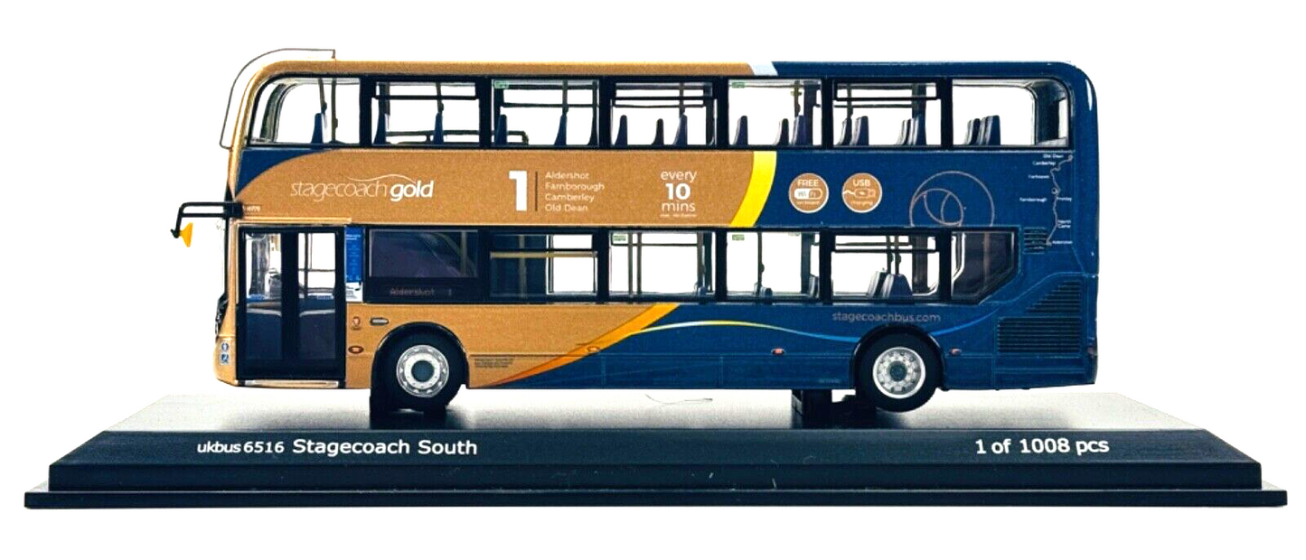 CMNL 1/76 SCALE - UKBUS6516 - ALEXANDER DENNIS E400 MMC 'STAGECOACH SOUTH' BOXED