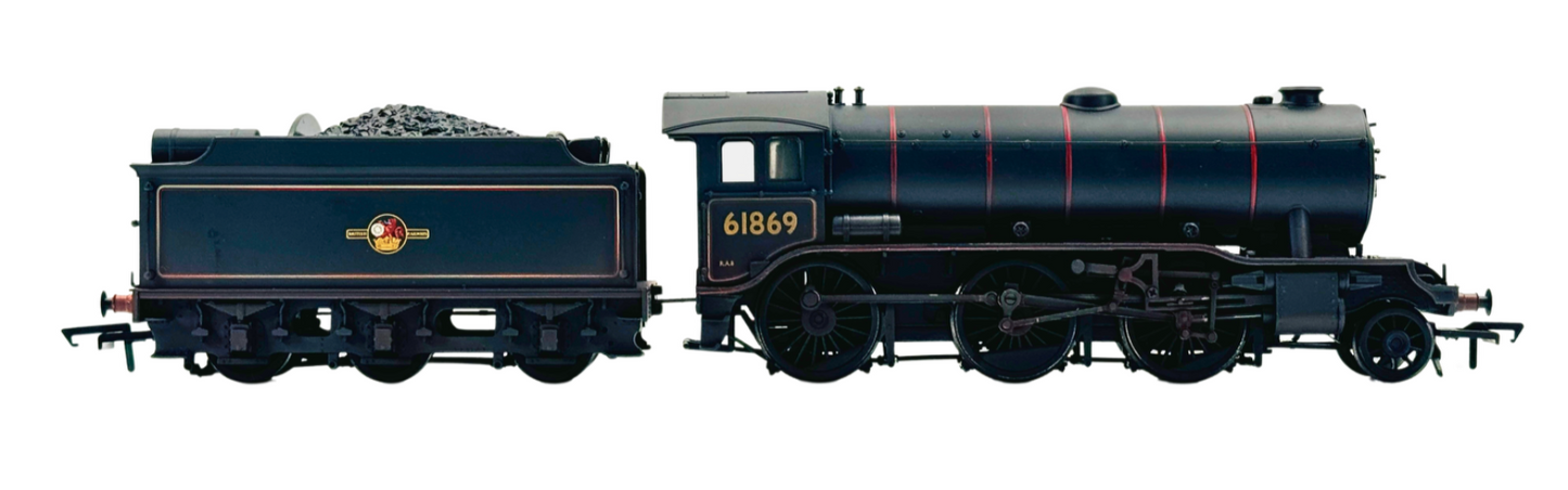 BACHMANN 00 GAUGE - 32-280 - CLASS K3 61869 BR BLACK LATE CREST WEATHERED BOXED