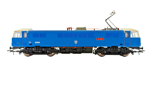 HORNBY OO GAUGE - R2755 - CLASS 86 ELECTRIC LOCOMOTIVE 86259 LES ROSS DCC FITTED