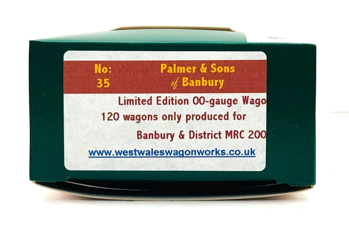 DAPOL 00 GAUGE - PALMER & SONS BANBURY WAGON NO.7 (LIMITED EDITION)