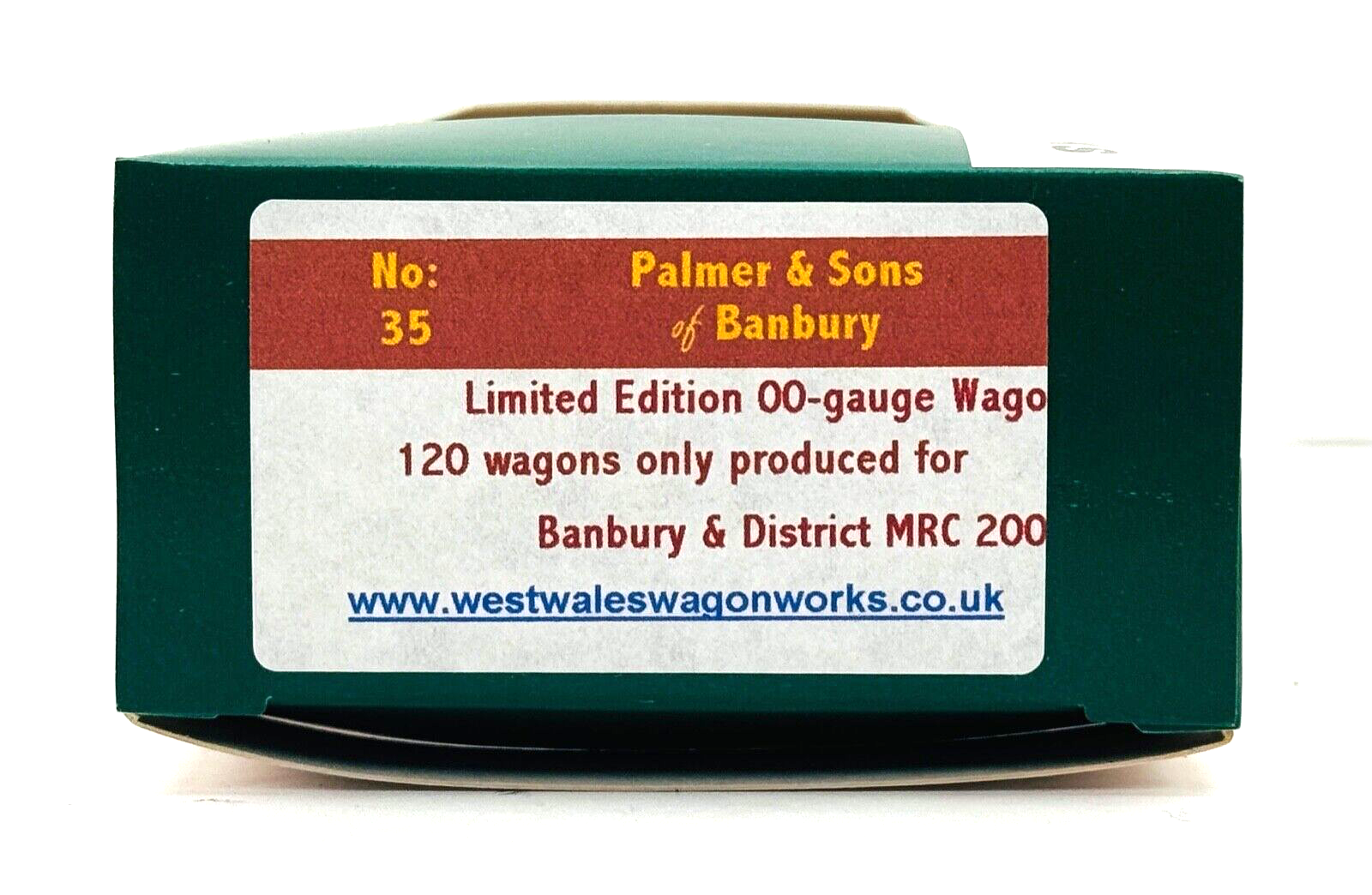 DAPOL 00 GAUGE - PALMER & SONS BANBURY WAGON NO.7 (LIMITED EDITION)