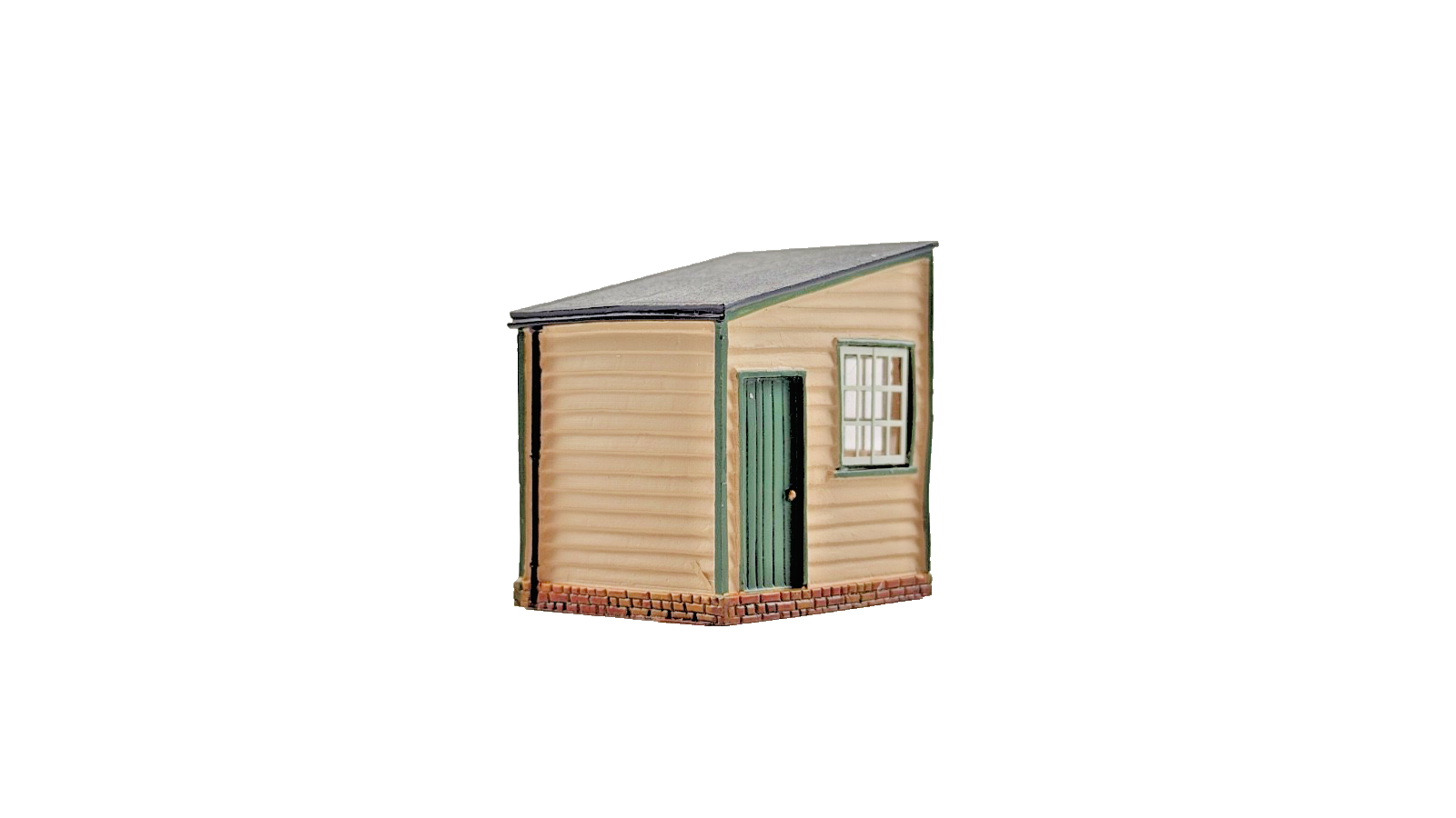 BACHMANN SCENECRAFT OO GAUGE - 44-182Z - BOSCARNE GROUND FRAME HUT - BOXED