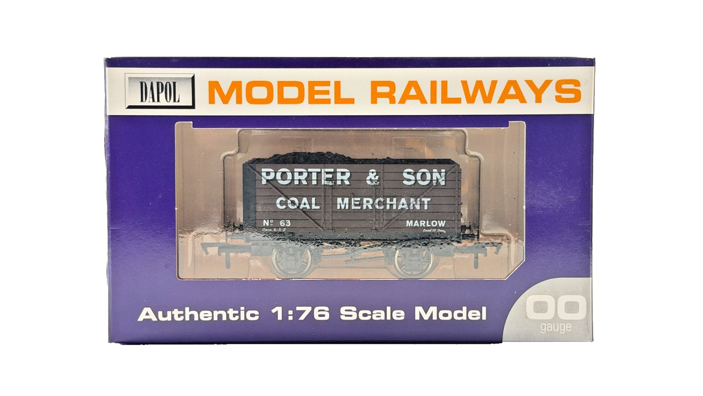 DAPOL 00 GAUGE - PORTER & SON COAL MERCHANT MARLOW WAGON 63 (LIMITED EDITION)