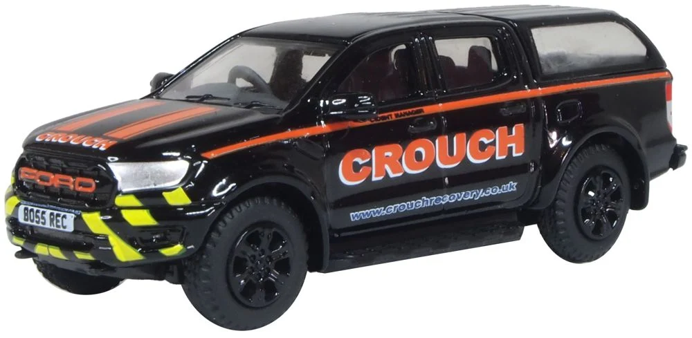OXFORD DIECAST 1/76 SCALE - 76FR004 - FORD RANGER HARD BACK CROUCH RECOVERY NEW