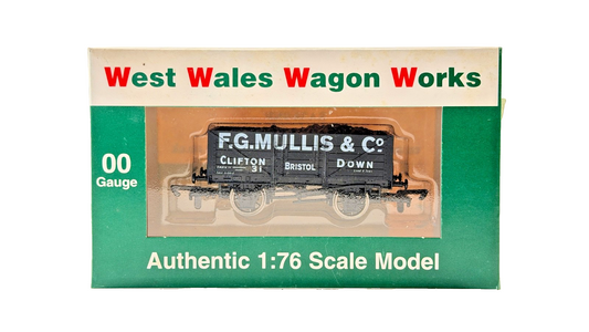 DAPOL 00 GAUGE - F.G MULLIS & CO CLIFTON DOWN BRISTOL WAGON 31 (LIMITED EDITION)