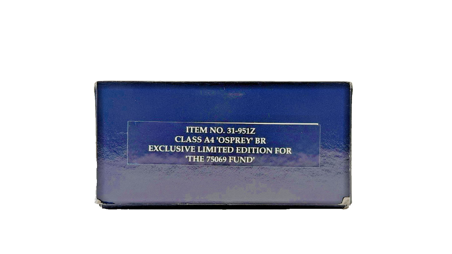 BACHMANN 00 GAUGE - 31-951Z - BR GREEN 4-6-2 CLASS A4 OSPREY 60009 '75069 FUND'