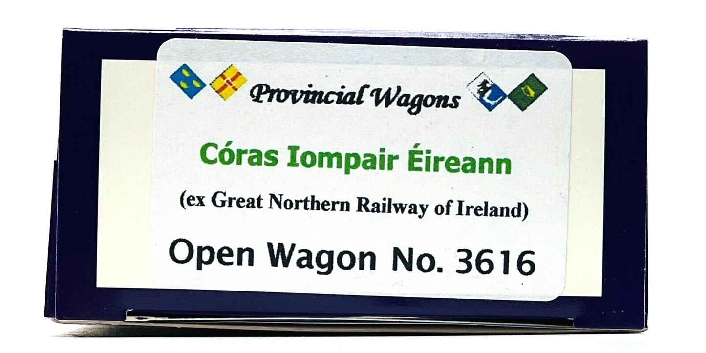 DAPOL 00 GAUGE - CORAS IOMPAIR EIREANN 4 PLANK OPEN WAGON IRISH LIMITED 71/164