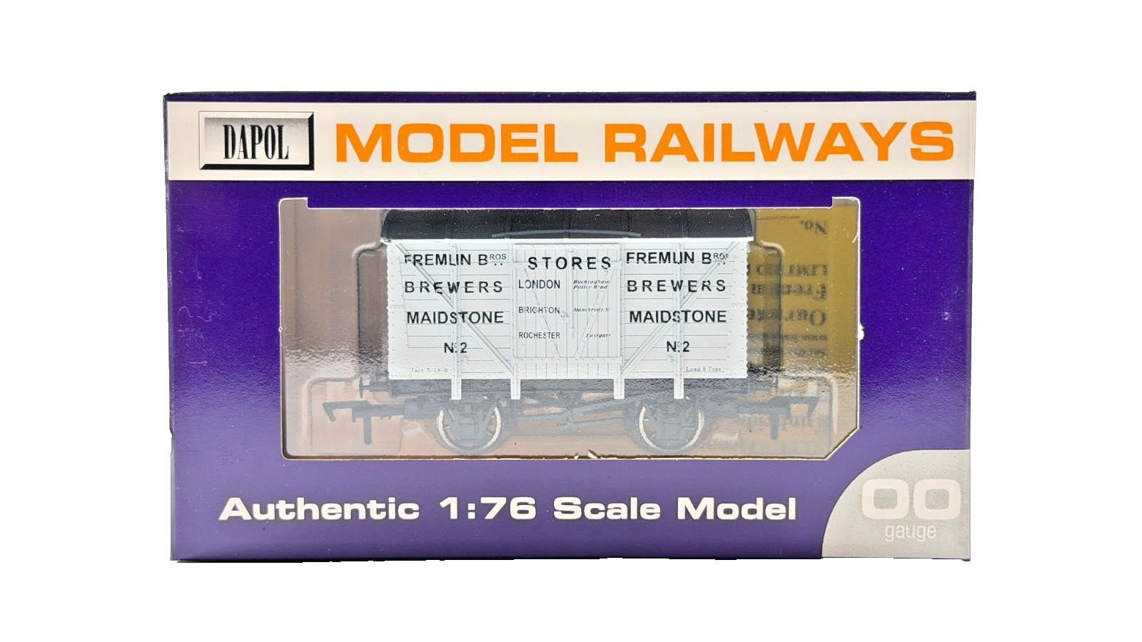 DAPOL 00 GAUGE - FREMLIN BROTHERS MAIDSTONE VENT VAN NO.2 (LIMITED EDITION)