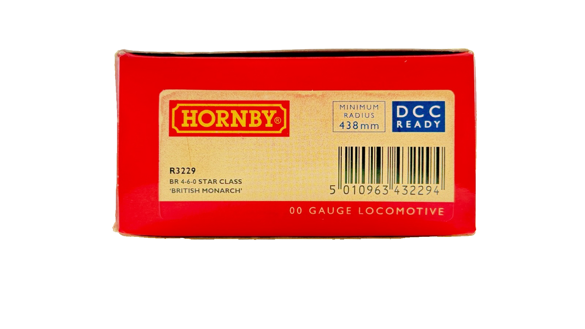 HORNBY OO GAUGE - R3229 - BR GREEN 4-6-0 STAR CLASS BRITISH MONARCH 4021 BOXED