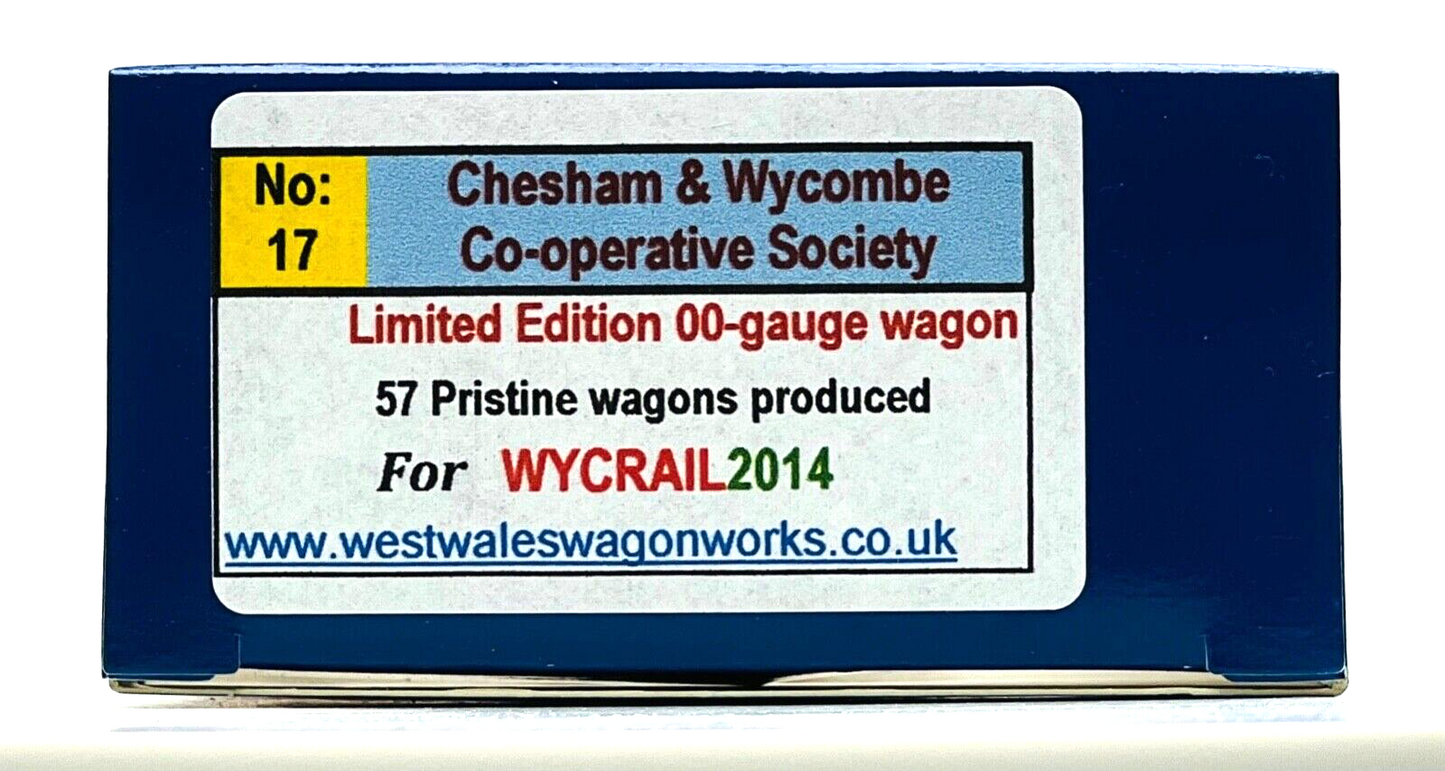 DAPOL 00 GAUGE - CHESHAM & WYCOMBE COAL MERCHANTS 2014 (WEST WALES WAGON WORKS)