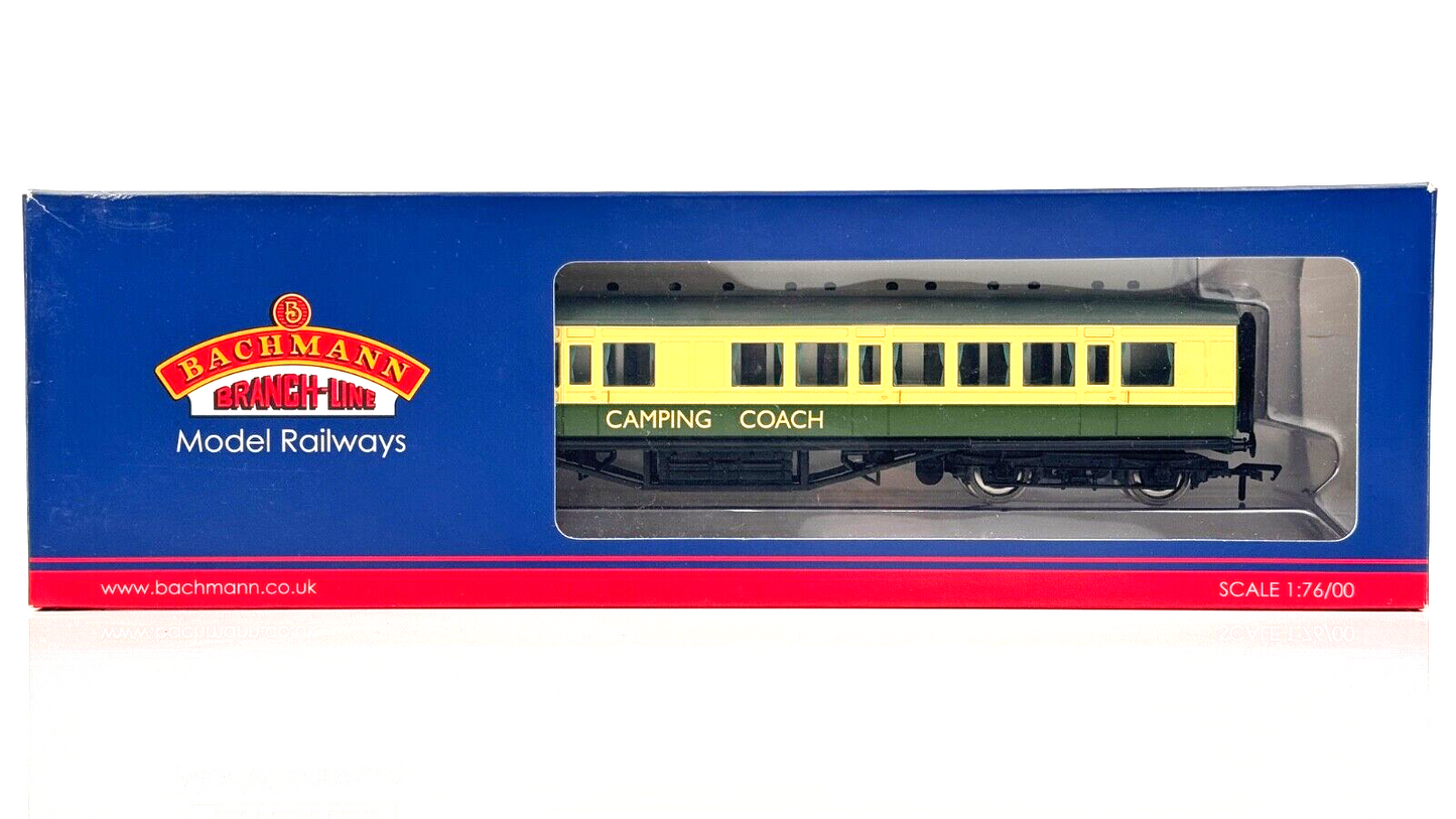 BACHMANN 00 GAUGE - 34-251W - 57' EX LMS LNER CAMPING COACH (FRIZINGHALL) BOXED