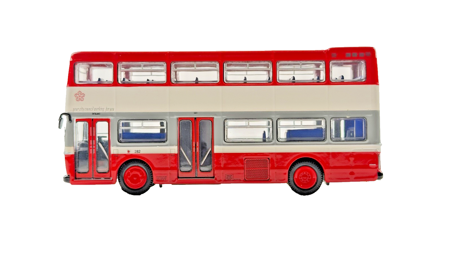 BRITBUS 1/76 SCALE - SCANIA MCW METROBUS LEICESTER CITY BUS RUSHEY MEAD UNBOXED