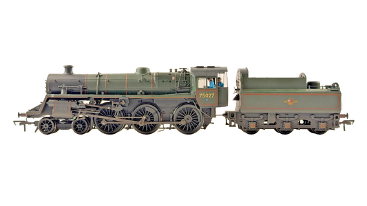 BACHMANN OO GAUGE - 31-115 - STANDARD CLASS 4MT 75027 BR2 TENDER BR GREEN (W)