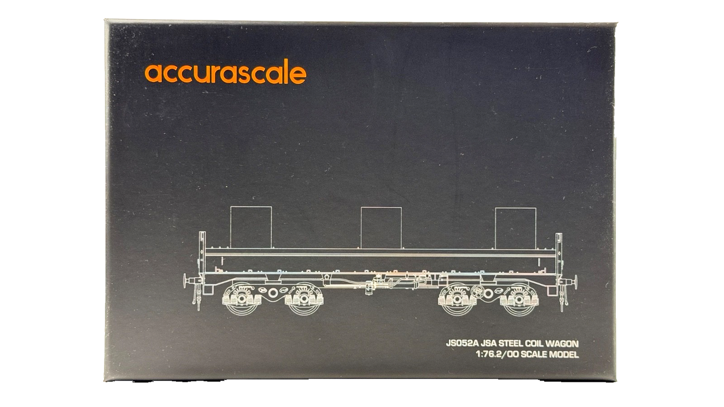 ACCURASCALE OO GAUGE - ACC2132-VTG-1 - JSA STEEL COIL WAGON VTG TWIN PACK