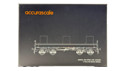 ACCURASCALE OO GAUGE - ACC2132-VTG-1 - JSA STEEL COIL WAGON VTG TWIN PACK