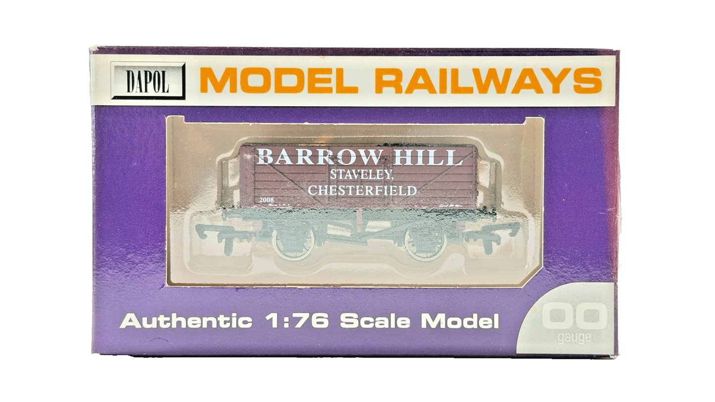 DAPOL 00 GAUGE - BARROW HILL STAVELEY CHESTERFIELD WAGON 2008 (LIMITED EDITION)