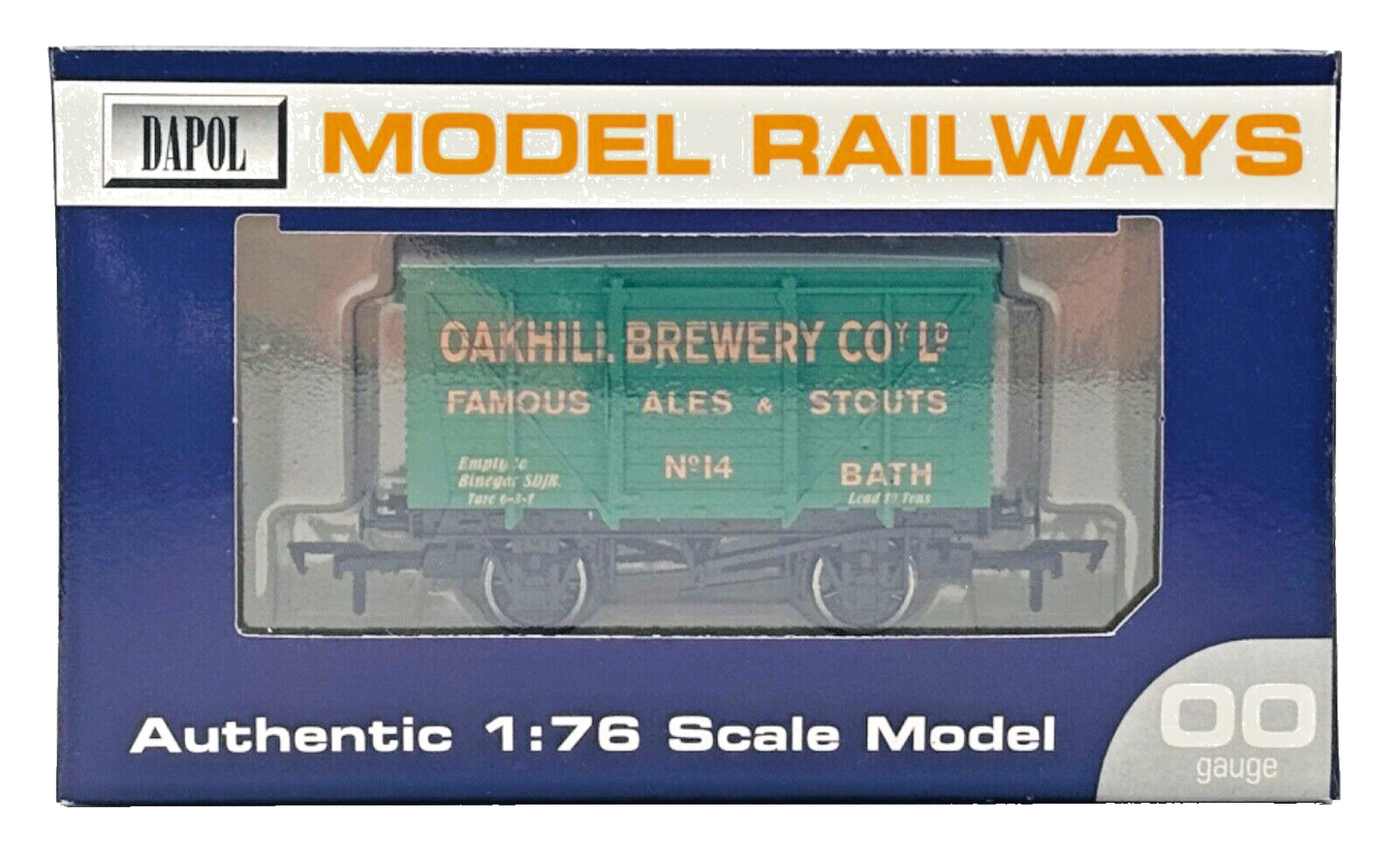 DAPOL 00 GAUGE - OAKHILL BREWERY FAMOUS ALES & STOUTS BATH 14 (LIMITED EDITION)