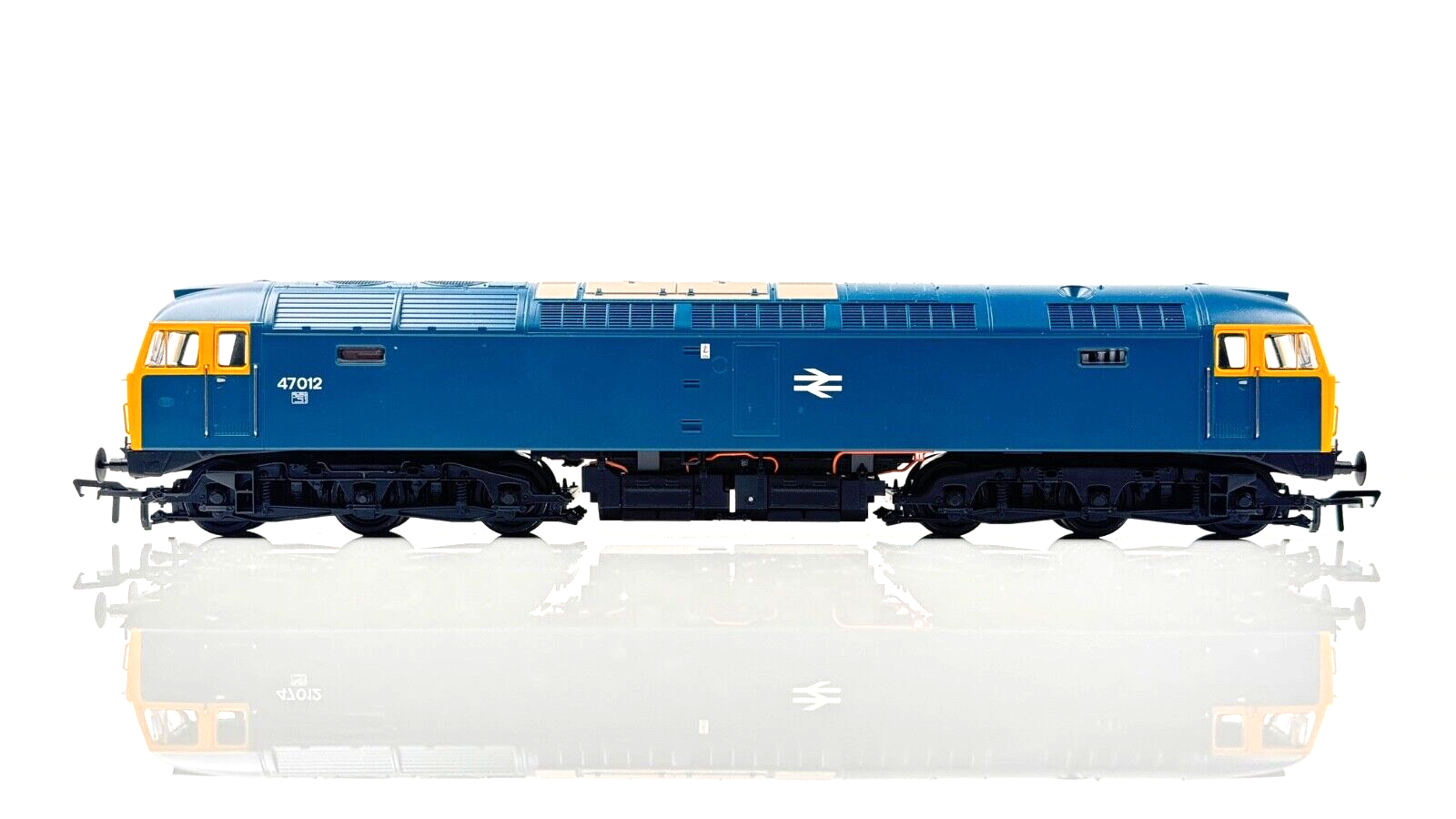 BACHMANN 00 GAUGE - 35-411 - CLASS 47/0 47012 BR BLUE / YELLOW - BOXED