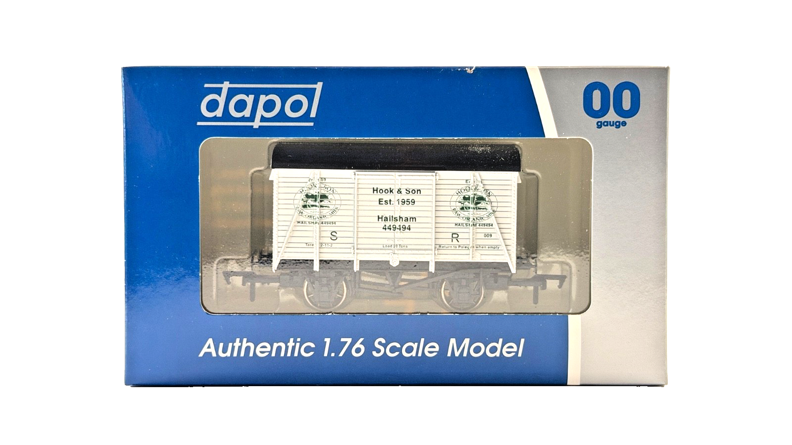 DAPOL 00 GAUGE - HOOK & SON HAILSHAM SR SOUTHERN VENT VAN 009 (LIMITED EDITION)