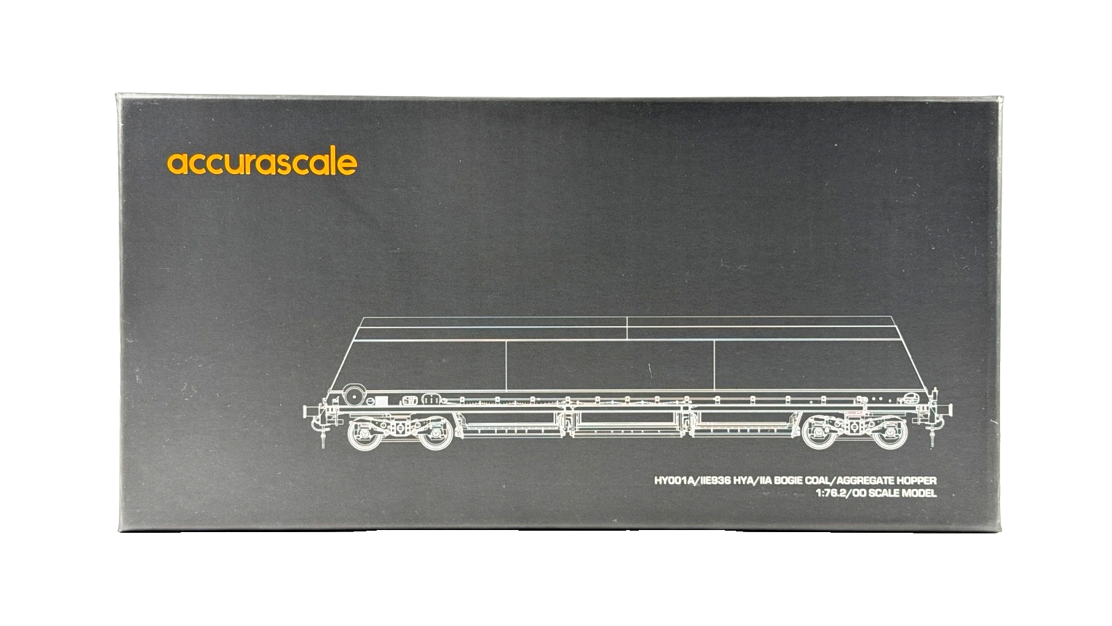 ACCURASCALE OO GAUGE - ACC2601FF2 - HYA BOGIE HOPPER WAGON FASTLINE FREIGHT TWIN