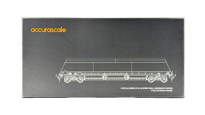 ACCURASCALE OO GAUGE - ACC2601FF2 - HYA BOGIE HOPPER WAGON FASTLINE FREIGHT TWIN