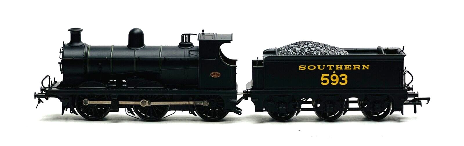 BACHMANN 00 GAUGE - 31-464 - C CLASS A593 SOUTHERN LINED BLACK LOCOMOTIVE BOXED