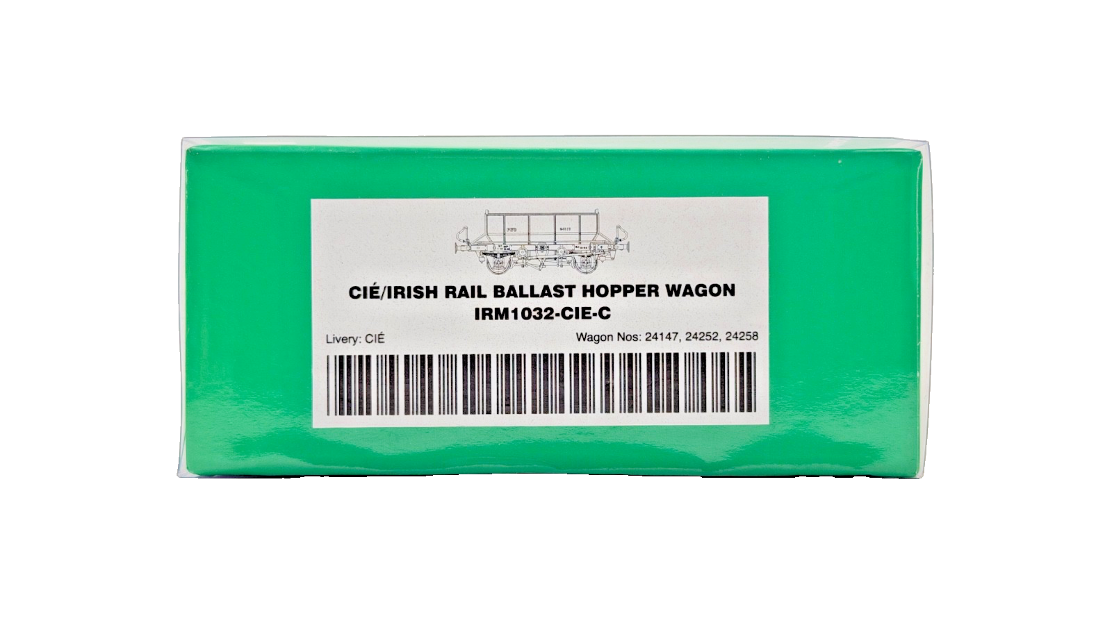 IRISH RAILWAY MODELS 00 GAUGE - IRM1032-CIE-C - CIE IRISH BALLAST WAGON PACK