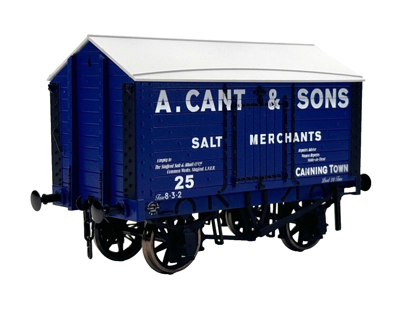 DAPOL O GAUGE - TOWER MODELS A CANT SALT MERCHANTS CANNING TOWN NO.25 - BOXED