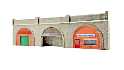 HORNBY OO GAUGE SKALEDALE - R9660 - LOW RELIEF 3 ARCH VIADUCT - BOXED