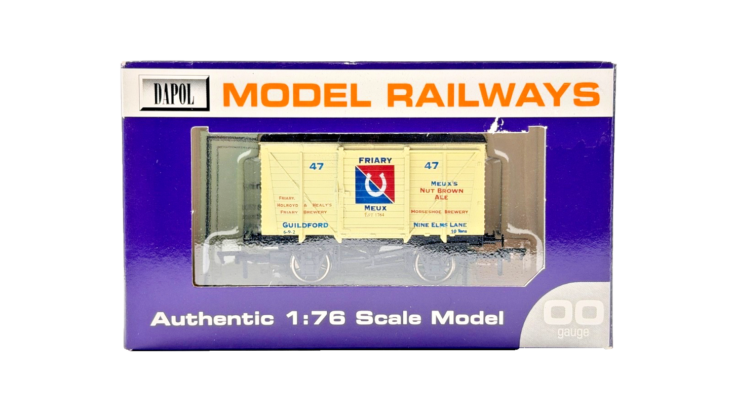 DAPOL 00 GAUGE - FRIARY MEUX NUT BROWN ALE GUILDFORD WAGON 47 (LIMITED EDITION)