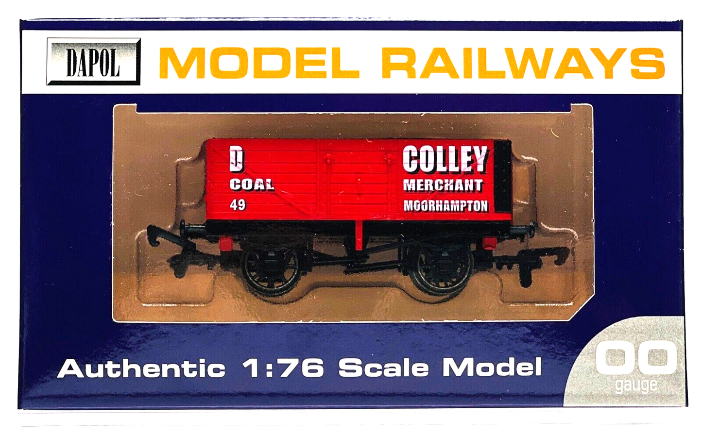 DAPOL 00 GAUGE - D COLLEY COAL MERCHANTS OF MOORHAMPTON NO.49 (LIMITED EDITION)