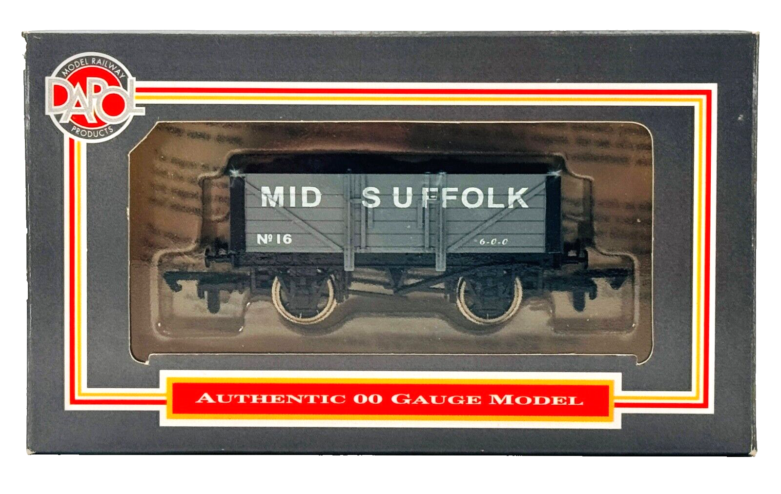 DAPOL 00 GAUGE - MID SUFFOLK RAILWAY PLANK WAGON NO.16 (LIMITED EDITION)