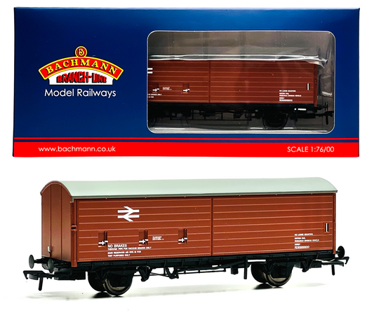 BACHMANN 00 GAUGE - 38-125Y - COV-AB TRIBOMETER TRAIN VAN BR BAUXITE (INVICTA)