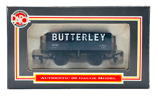 DAPOL 00 GAUGE - BUTTERLEY GREY 7 PLANK WAGON 01702 (LIMITED EDITION)