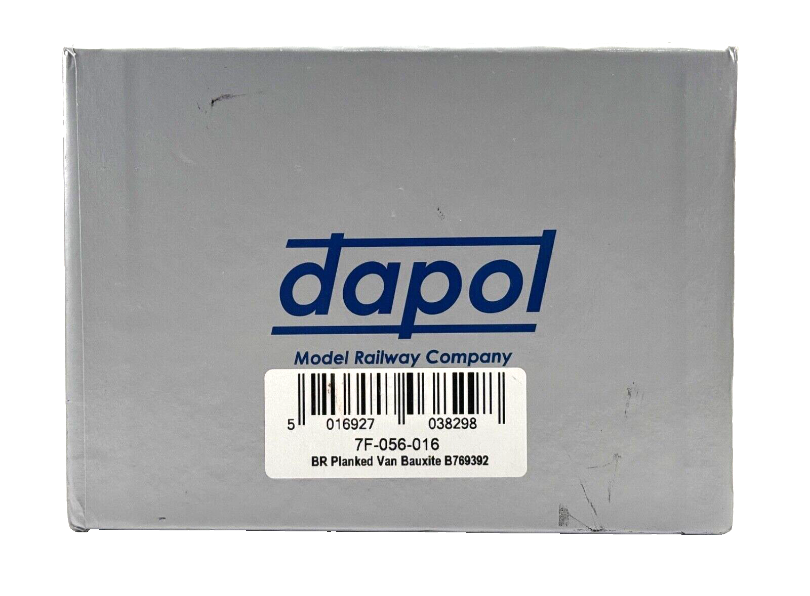 DAPOL O GAUGE - 7F-056-016 - BR PLANKED VAN BAUXITE B769392 - BOXED