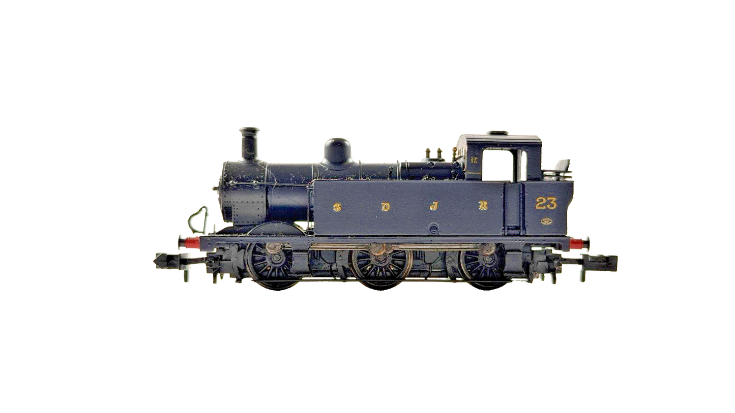 GRAHAM FARISH N GAUGE - SDJR SOMERSET DORSET 3F JINTY LOCOMOTIVE 23 DCC FITTED