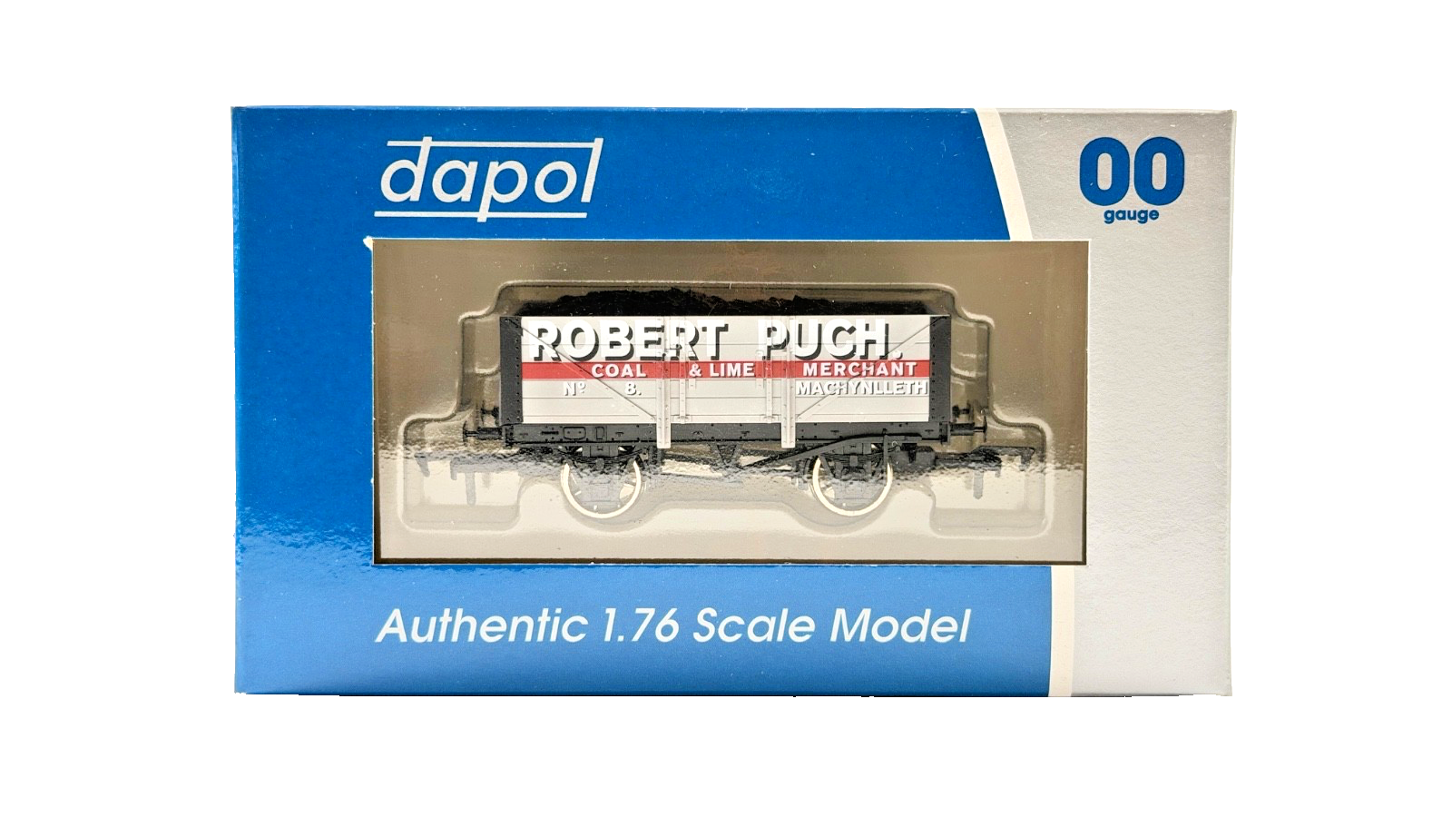 DAPOL 00 GAUGE - ROBERT PUGH COAL & LIME MACHYNLLETH NO.8 (LIMITED EDITION)