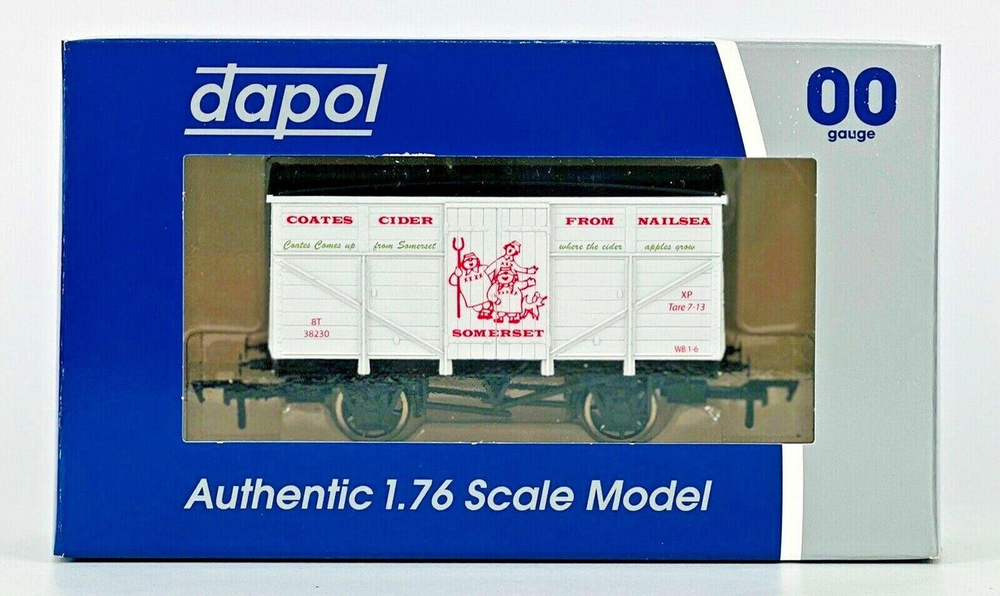 DAPOL 00 GAUGE - 'COATES CIDER CO' NAILSEA SOMERSET VENT (BURNHAM DMRC LTD ED)