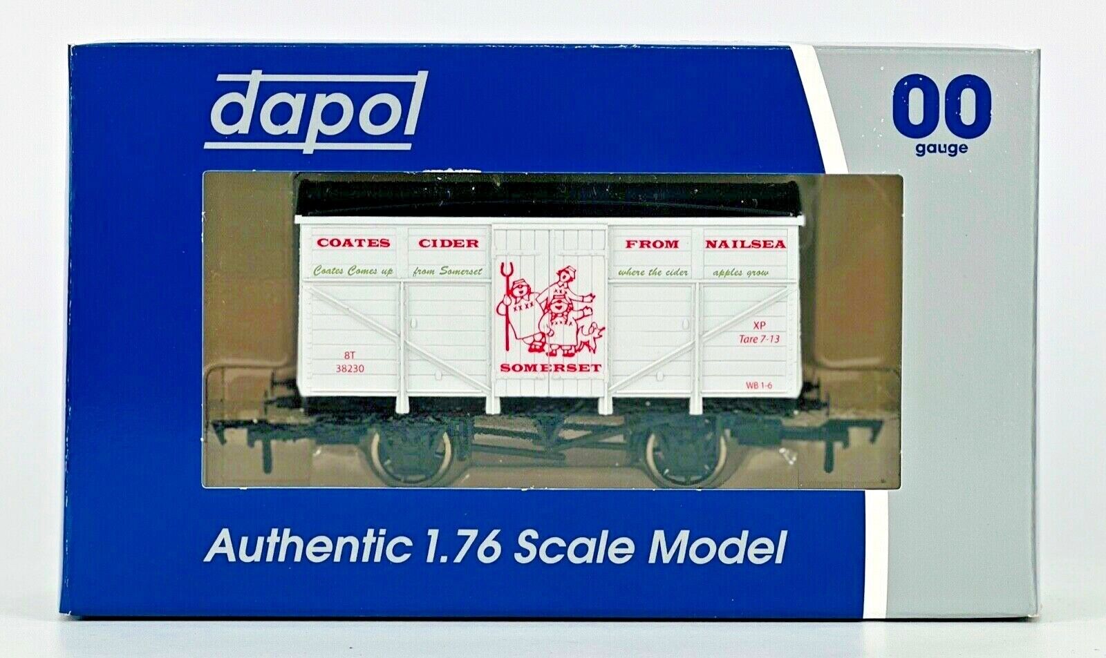 DAPOL 00 GAUGE - 'COATES CIDER CO' NAILSEA SOMERSET VENT (BURNHAM DMRC LTD ED)