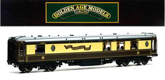 GOLDEN AGE MODELS 00 GAUGE - 2-E 3RD CLASS 'THE HADRIAN BAR' BRASS PULLMAN COACH