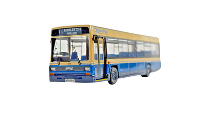 CORGI 1/76 SCALE - LEYLAND LYNX PRESTON BUS RIBBLETON SINGLE DECKER BUS UNBOXED